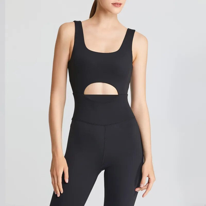 V-Back Bliss Jumpsuit